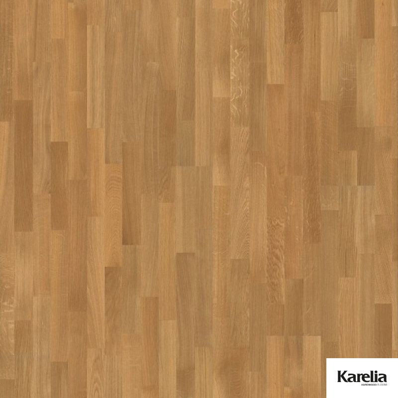 Паркетная доска Karelia Дуб Селект трехполосный Oak Select 3S